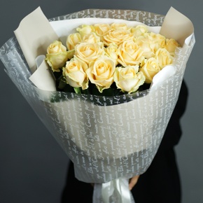 Букет из 19 роз Аваланж (70 см) в Лосино-Петровском