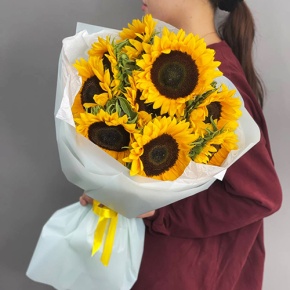 Букет из подсолнухов в Лосино-Петровском