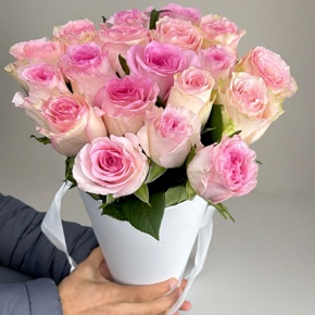 Букет из 21 розы Кения в конусе в Лосино-Петровском