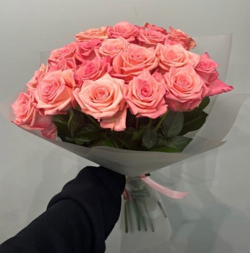 Букет из 21 розовой розы (50 см) в Лосино-Петровском