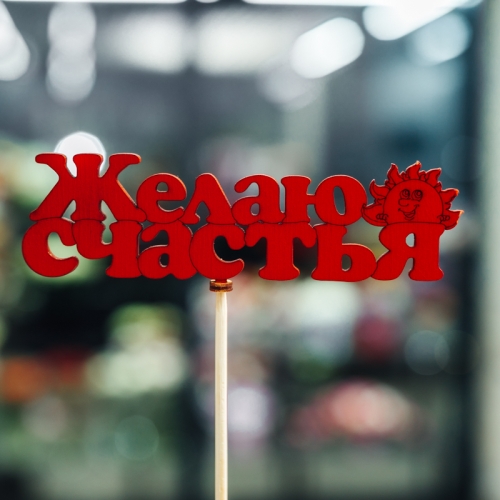 Топпер Желаю Счастья в Лосино-Петровском