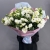 Букет "Изысканность" из 31 белой эустомы в Лосино-Петровском Букет "Изысканность" из 31 белой эустомы в Лосино-Петровском