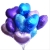 Сердце сиреневое фольгированный шар с гелием (45 см) в Лосино-Петровском